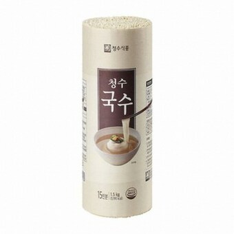 청수식품 청수 국수 두루마리 1.5kg