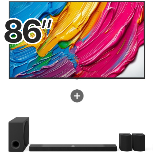 LG전자 QNED AI 86QNED65ABA (벽걸이+사운드바, S95TR)_이미지