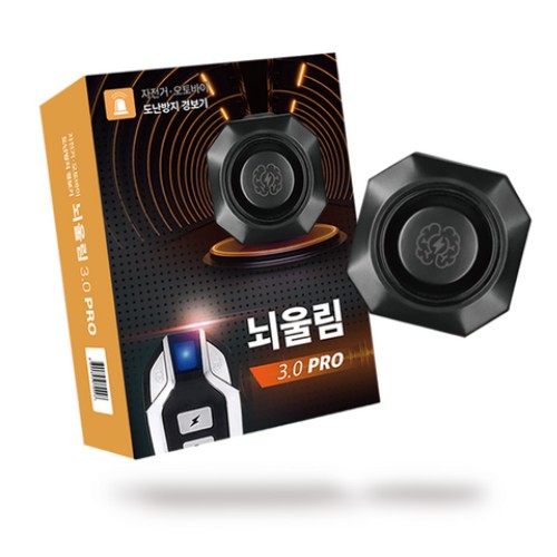 뇌울림 3.0 PRO 프로 자전거 도난방지 경보기