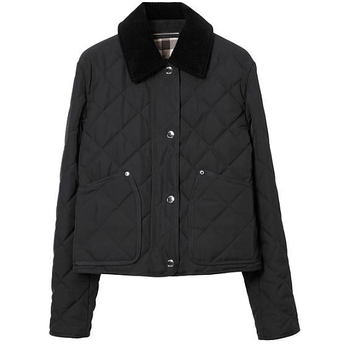 버버리 크롭 퀼팅 반 재킷 8078519_이미지