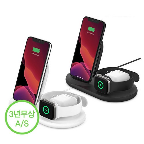 벨킨 3in1 무선충전기 WIZ001kr (애플워치용)_이미지