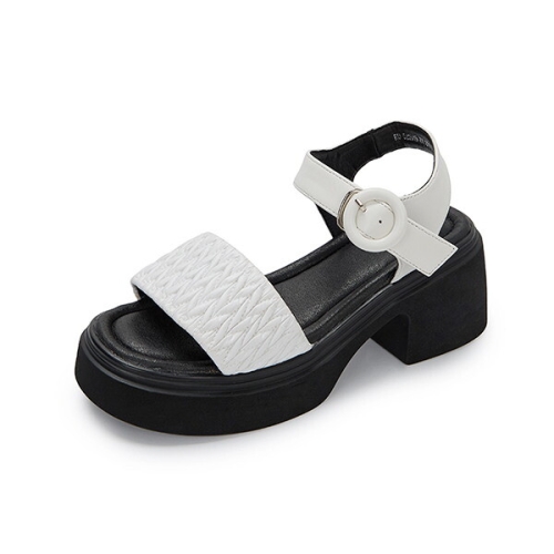 무크 엠. 허드 캐쥬얼 샌들 화이트 516523519ZY_이미지