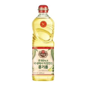 백설 콩기름 500ml (12개)_이미지