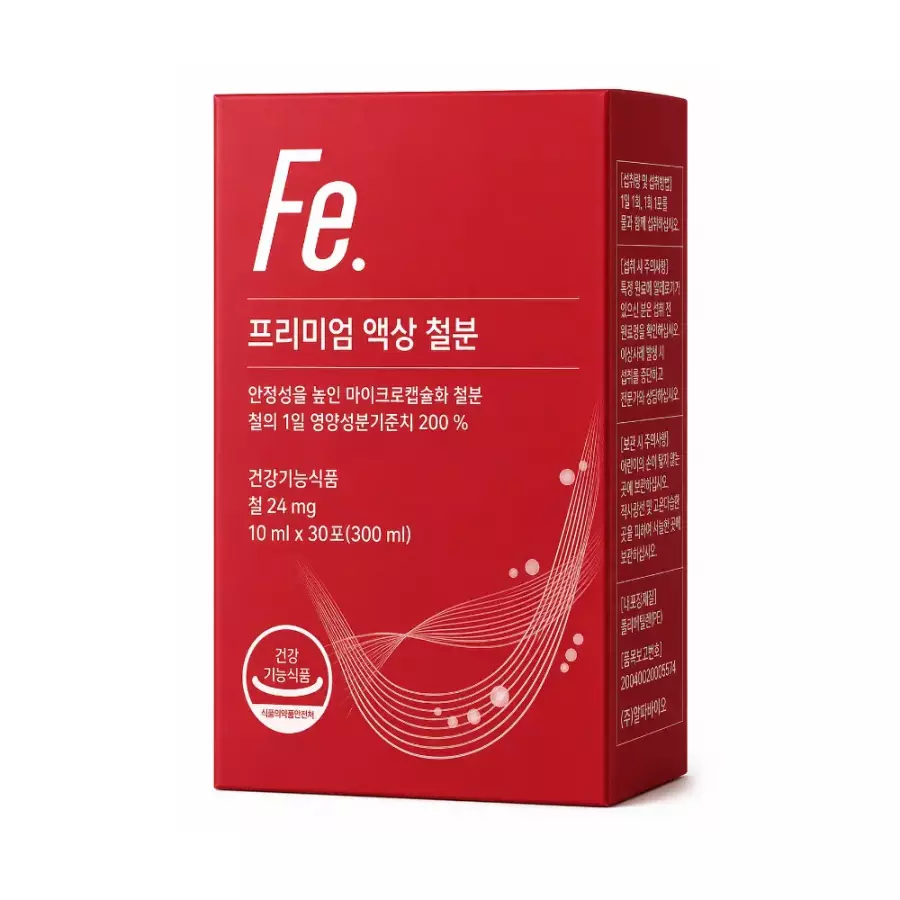 뉴트리모어 프리미엄 액상 철분제 10ml 30포이미지입니다. 누르면 해당 게시물로 새창이동합니다.