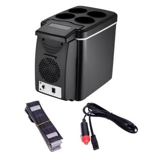  12V 자동차 미니 냉장고 경량 듀얼 사용 절연 쿨러 6 리터 박스 컨테이너 인테리어 용품 액세서리