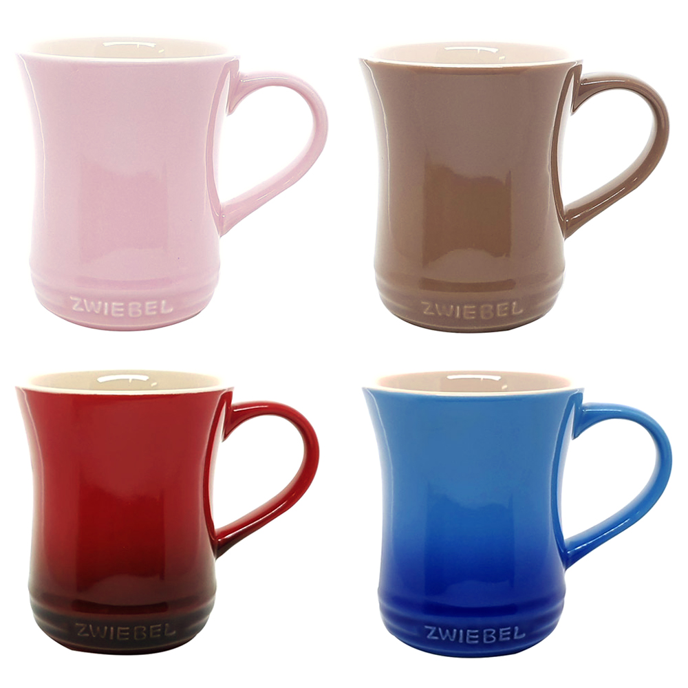 쯔비벨무스터 프렌치 머그 300ml (4개)