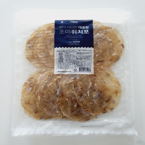 양이 넉넉한 대용량 조미쥐치포 400g