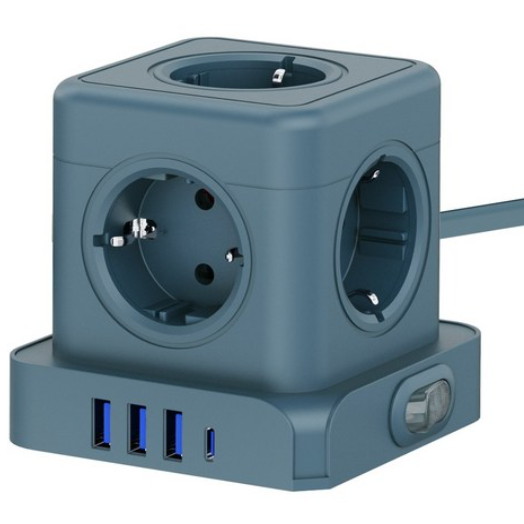 Ƽ���� 3�� 16A USB ���뷮 ť�� ��Ƽ��