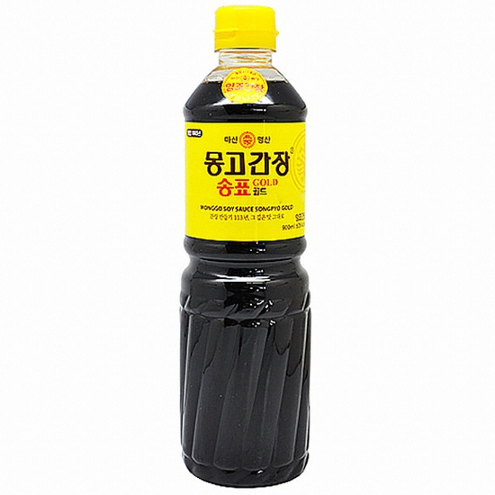 몽고식품 마산명산 몽고간장 송표 골드 900ml (3개)_이미지