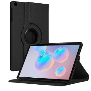 갤럭시탭 S6 라이트 SM-P610 P615 회전케이스 블랙