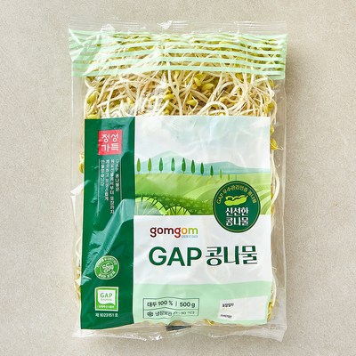 곰곰 GAP 콩나물 (500g,1개)_이미지
