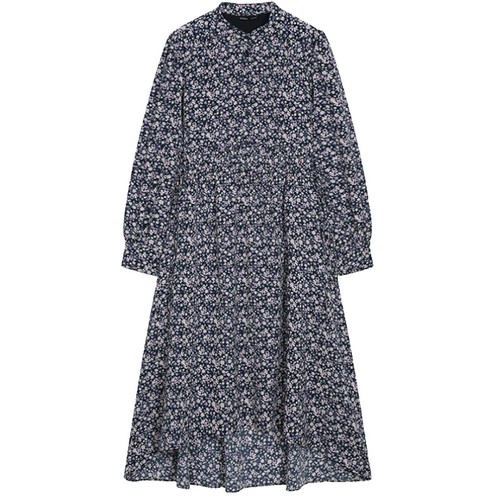 이랜드 미쏘 허리 스트링 패턴 롱 원피스 MIWOWC213B