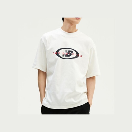 뉴발란스 아카이브 반팔티 OVER FIT NBNEE2S091_이미지