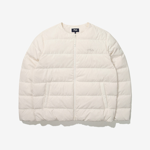 휠라 베이직 경량 U넥 다운 FS2DJG4101U_SWH_이미지