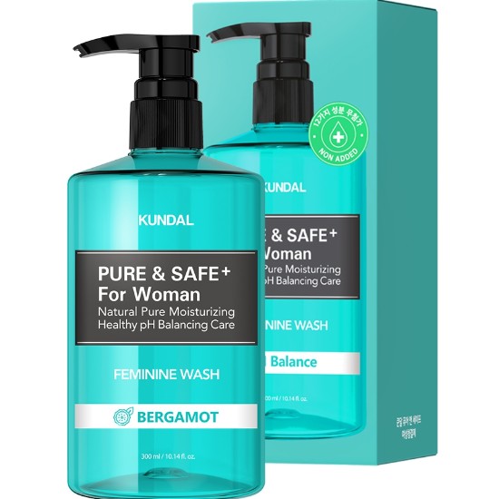 쿤달 퓨어 앤 세이프 여성청결제 베르가못 300ml (3개)_이미지