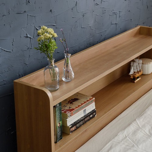 장인가구 클라바 수납헤드 서랍 침대 SS (7존독립)_이미지