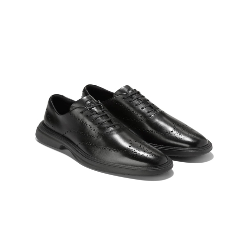 콜한 RIGINALGRAND CITYSPECTRE WINGTIP OXFORDS 블랙 남성 옥스포드 CHSO5F140BK_이미지