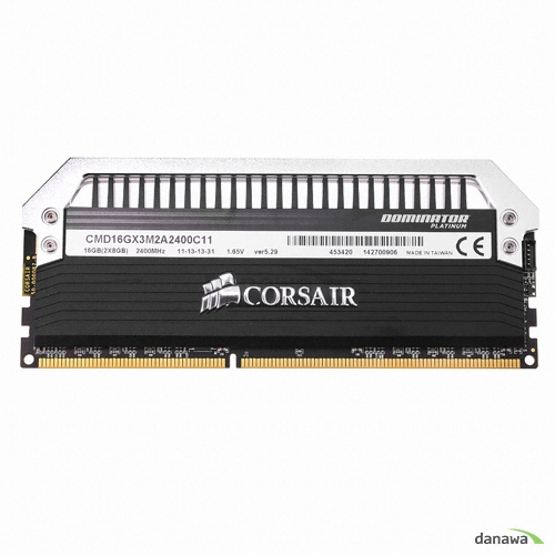 CORSAIR DDR3-2400 CL11 Dominator Platinum 패키지 (16GB(8Gx2))_이미지