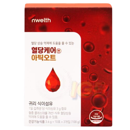 엔웰스 혈당케어엔 아틱오트 30포 (1개)_이미지