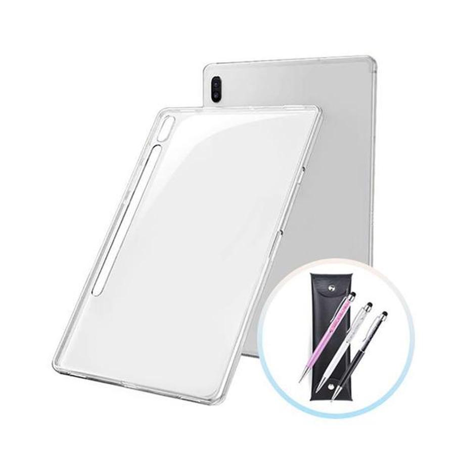 갤럭시탭A 10.5 2018 T590 젤리 TPU 케이스+크리스탈펜 펜파우치 S11902560