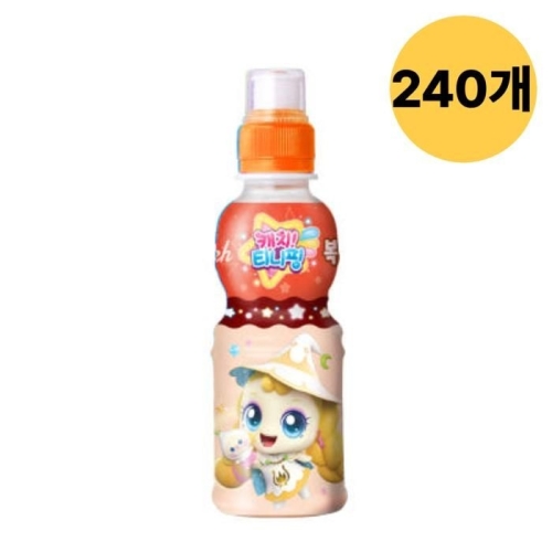 웅진식품 캐치 티니핑 복숭아맛 200ml (240개)_이미지