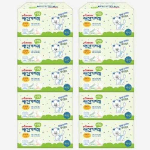 애견산업 아몬스 애견기저귀 수컷용 중형 10매 (10개)