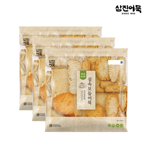 삼진식품 삼진어묵 실속모듬어묵 1봉 1.8kg 17종 모듬 x 2개_이미지