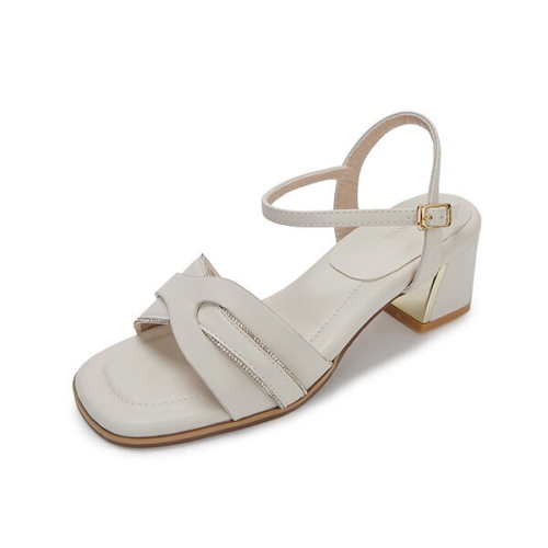 엠. 카미 드레스 샌들 아이보리 516523508ZQ