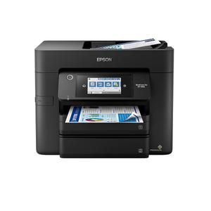 Workforce Pro WF-4830 무선 올인원 프린터 자동 양면 인쇄 복사 스캔 및 팩스 50페이지 ADF 500매 ..