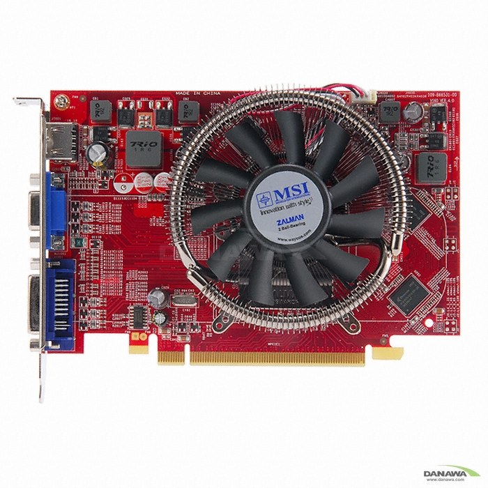 MSI 라데온 HD 4650 R4650-MD512 D2 512MB VF9 BLACK PEARL_이미지