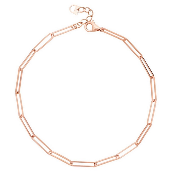 모아르 14K 팔찌 체인 금팔찌 심플_이미지