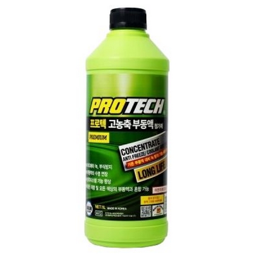 대림기업 프로텍 고농축 프리믹스 부동액 녹색 1L