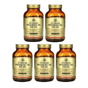 솔가 달맞이꽃오일 500mg 180캡슐 (5개)_이미지