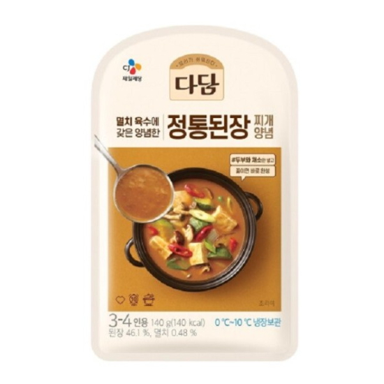 다담 정통 된장찌개양념 140g (4개)_이미지