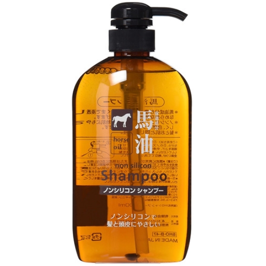 구마노유지 논실리콘 마유 샴푸 600ml (1개)_이미지
