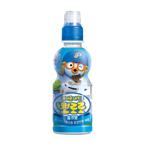 팔도 뽀로로 밀크맛 235ml (3개)