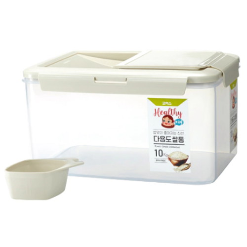 밥맛이 좋아지는 신선다용도 쌀통 10kg