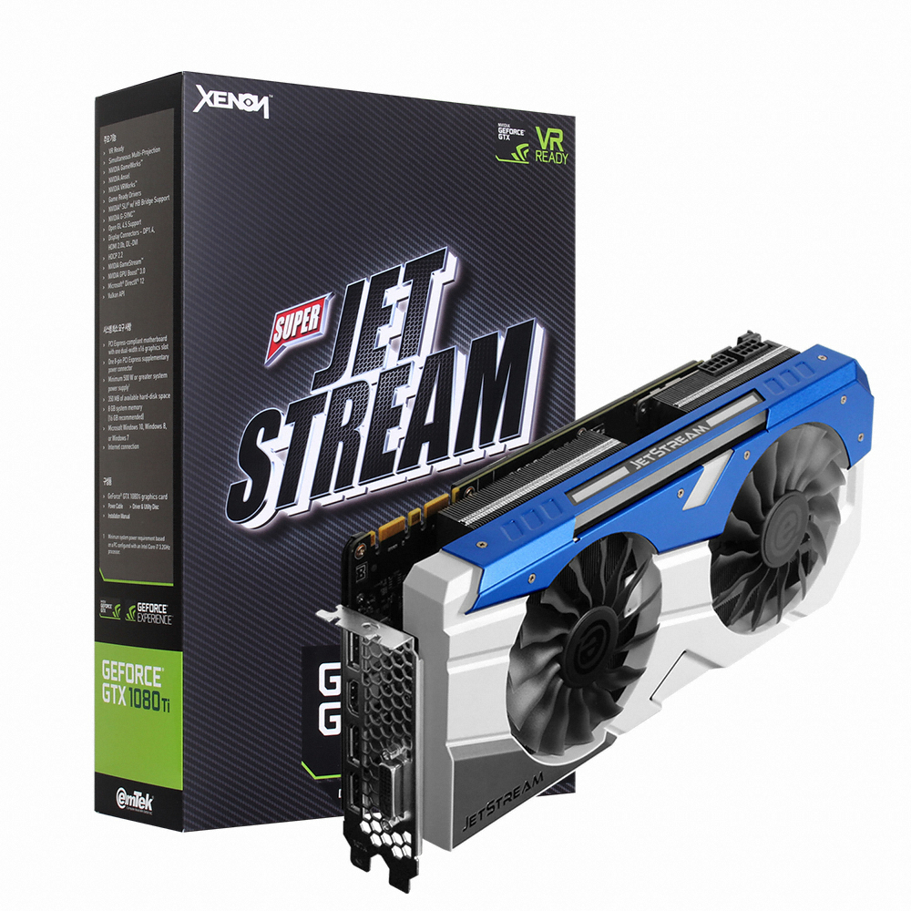 이엠텍 XENON 지포스 GTX1080 Ti Super JETSTREAM D5X 11GB_이미지
