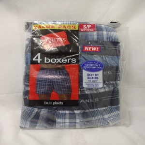 ������ �ڽ��� ��Ƽ �簢Ʈ��ũ ������� ���� ������� �������Ƽ Yarn Dyed Plaid Boxers
