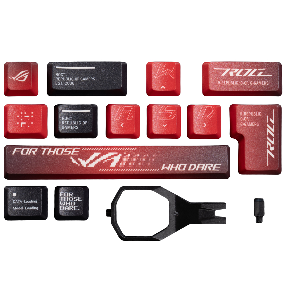 ROG ASUS Dye-Sub PBT 키캡 세트