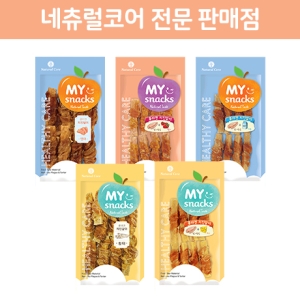 네츄럴코어 마이스낵 콜라겐 치킨말이 연어 53g (2개)_이미지