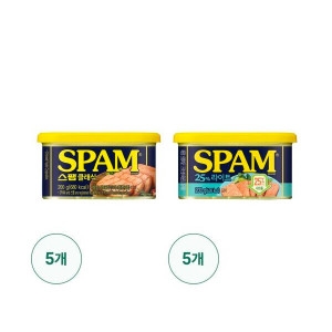 스팸 클래식 200G 5개+마일드 200G 5개 총10개