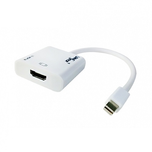 라인업시스템 LANSTAR LS-MDP19 Mini DP to HDMI 컨버터 (0.2m)_이미지