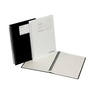 데이스토리 A5 PP포켓스프링노트3000 8mm라인-화이트블랙154x225mm 80매_이미지