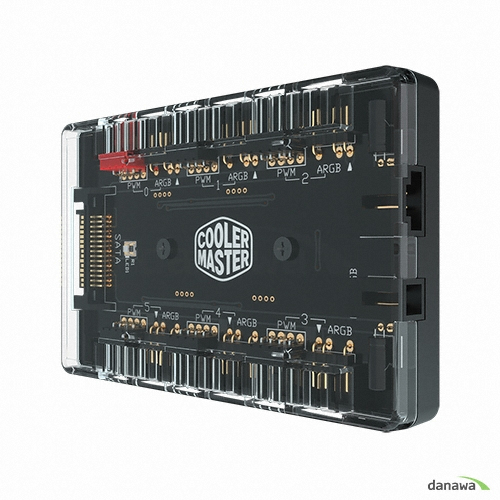쿨러마스터 MASTERFAN ARGB AND PWM HUB_이미지