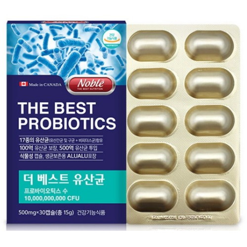 노블 더 베스트 유산균 30캡슐 (1개)