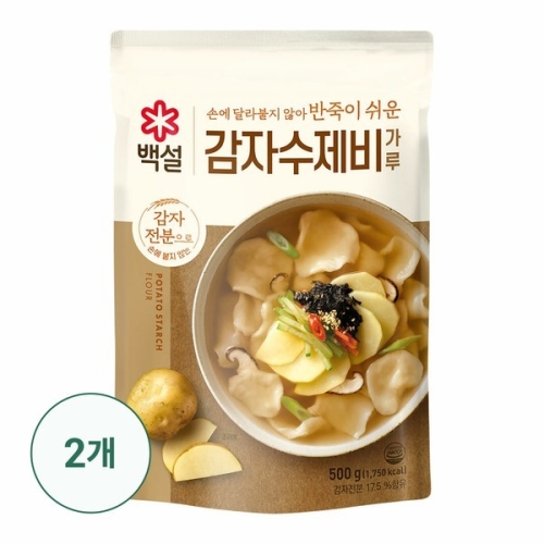 CJ제일제당 백설 감자 수제비 가루 500g