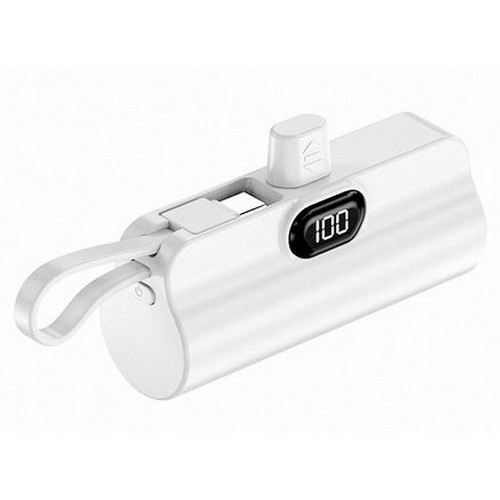 비즈모아코리아 미모아 10W LED 듀얼 미니 도킹형 보조배터리 5000mAh