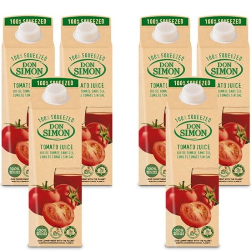 JGC,S.A 돈시몬 착즙 토마토 주스 1L (6개)_이미지