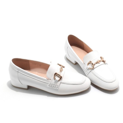 세라 여성 소가죽 포인트 장식 통굽 로퍼 단화 TCP24004_이미지